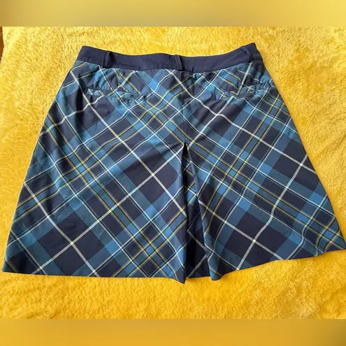 Lady Hagen Blue A-Line Mini Skorts for Casual Wear