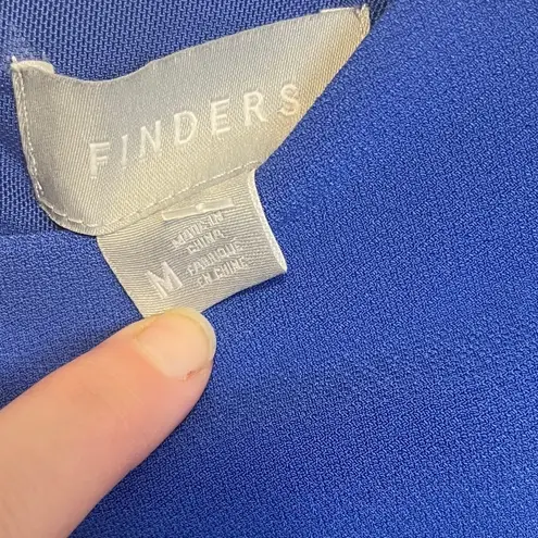 Finders Keepers Immortal Cobalt Mini Dress Sz M