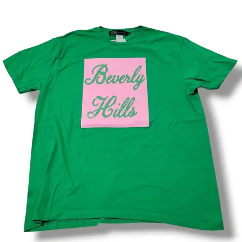 Jet John Eshaya New Beverly Hills Shirt Size Large By Graphic Print T-Shirt NWOT Unisex T-shirt