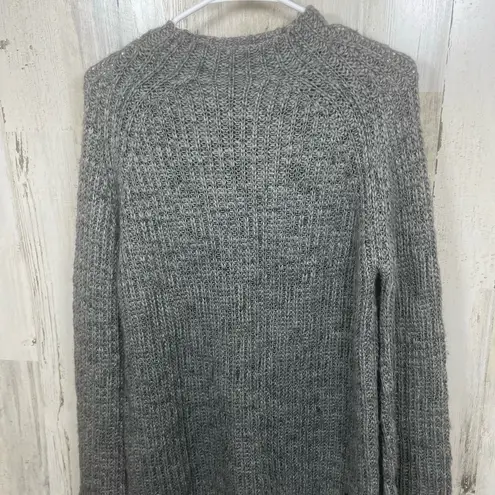 House Of Harlow 1960 x Revolve Wool Blend Dillin Sweater size S Grey High Neck Gray