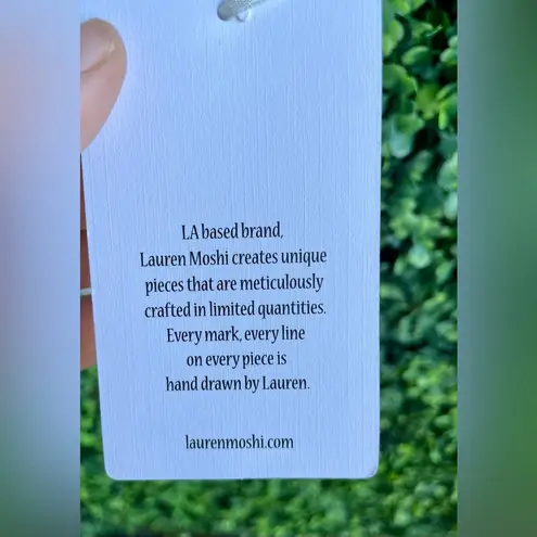 Lauren Moshi Frankie Raglan Baseball Color Gypsy Graphic 3/4 Sleeve Top | NWT