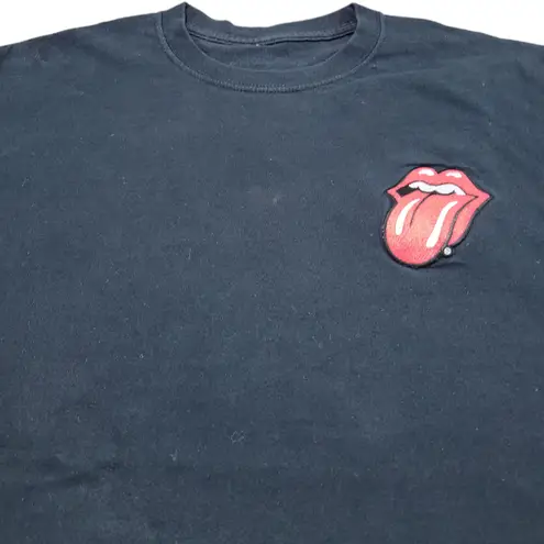 Bravado The Rolling Stones Shirt Size XL Embroidered Rolling Stones Logo Patch Band Tee Unisex T-shirt