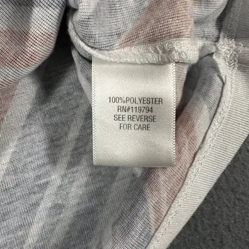 One World Womens L Red White Blue 2 Piece Top Milea Tank Top and Blouse