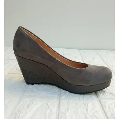 American Rag Cie Women's Grey Heels Shoes Upper Textile Heel 3.5" Size 5.5 Gray