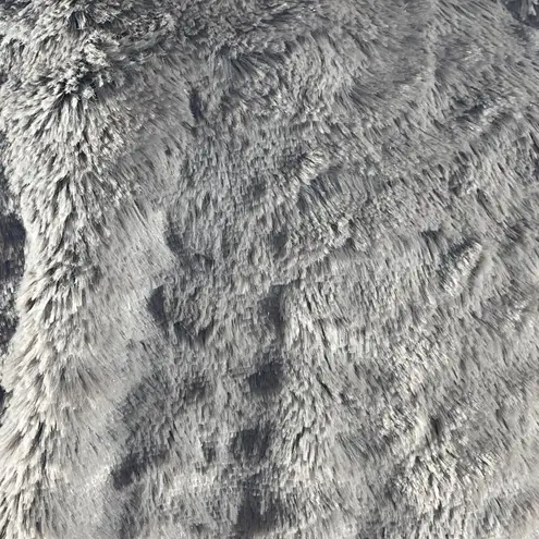 SOMA Soft Luxe Marble Plush Heavy Double Layer Faux Fur Long Robe L/XL Gray Size L