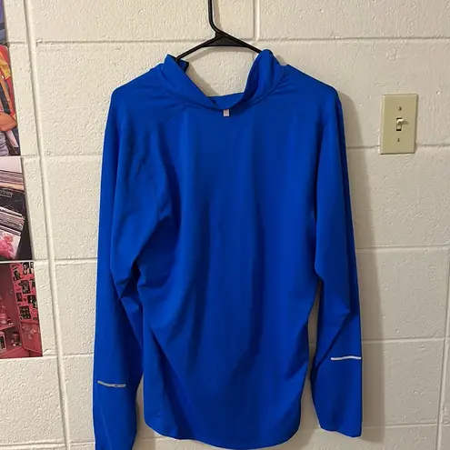 Nike /Blue/Women's Quarter-Zip/Running Long-Sleeve/Size M