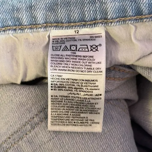 Old Navy  Pale Blue Boyfriend Jeans Size 12