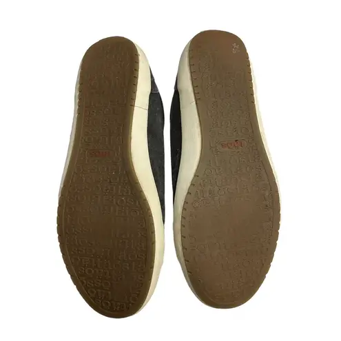 Taos Shoes Women's Canvas Sneaker Size 6.5 Star Charcoal Lace Up Casual Comfy Gray