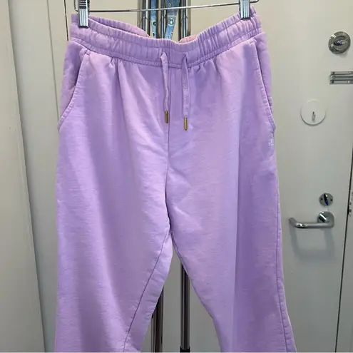 We Wore What Sweatpants in Lilac