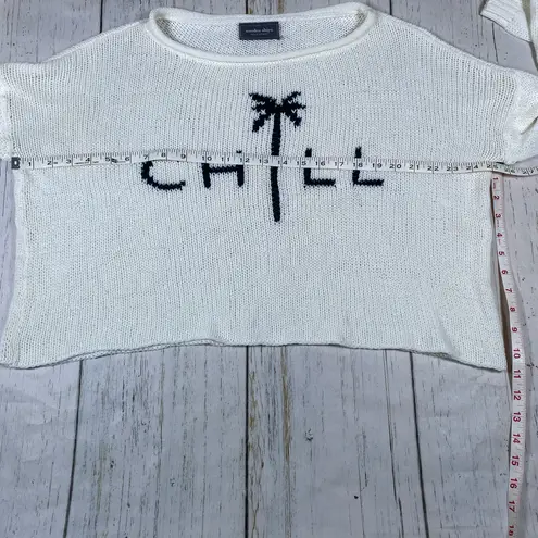 Wooden Ships by Paola Buendia 'Chill' Cropped Drop Sleeve Sweater