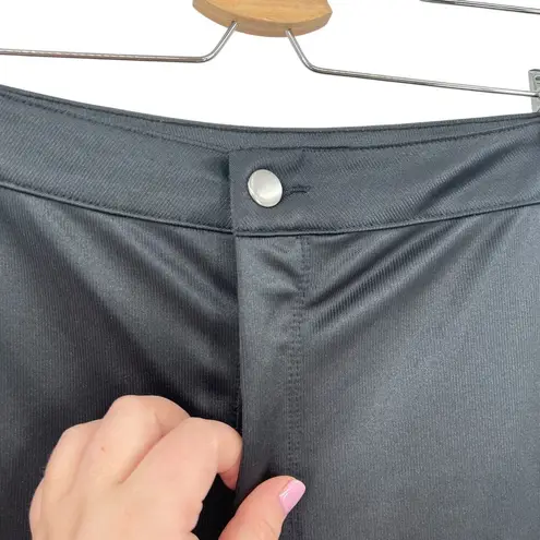 SKIMS Disco Pants Onyx Black Skinny Stretch Size Large