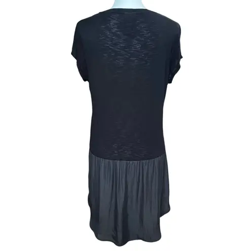 Dolan Left Coast Women’s Size S Black Tunic Top Tee High Low Minimalist USA Made