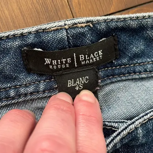 White House | Black Market  Boot  Leg Mid-Wash Jeans size 4S