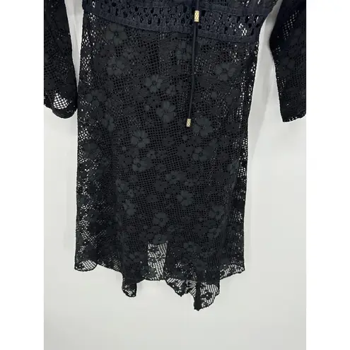 Despi Swim Cover Up Women MEDIUM Black V