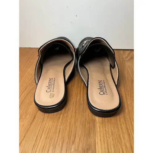 Catherine Malandrino Shoes Womens Size 8 Slip On Mule Embroidered Pink Rose