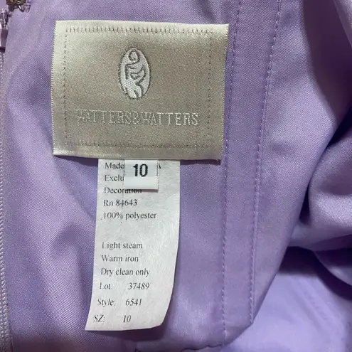 Watters & Watters Formal Dresses Lavender Purple Size 8 & Size 10 Available NWT