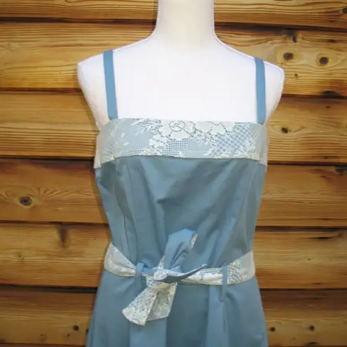 Love moschino NWT Blue Lace Trim Dress