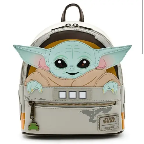 Lounge Fly NWT Star Wars Mandalorian Grogu The Child Baby Yoda Mini Backpack