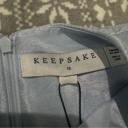 NWT Keepsake Let Me Be Dress In Pale Blue Size XS