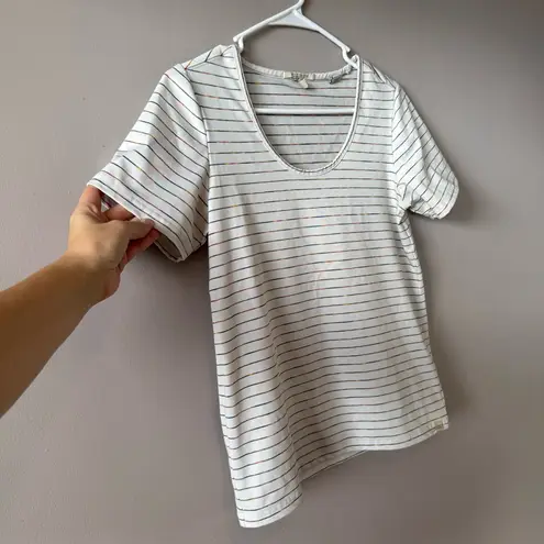 Scotch & Soda Women’s Maison Scotch Striped Cropped Shirt Top Size Small