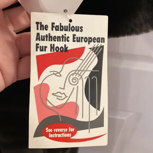 Pamela McCoy Dark Brown Faux Fur Long
Coat Size 1X New with tags