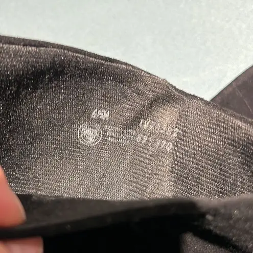 Vintage Black Suede Color Block boots Size 6.5 B80