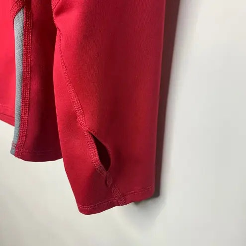 Title Boxing Pink Gray 1/4 Zip Pullover Sz Small