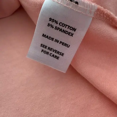 Spartina 449 Cordelia Blossom Embroidered Pink Coral Dress Size Medium Boho