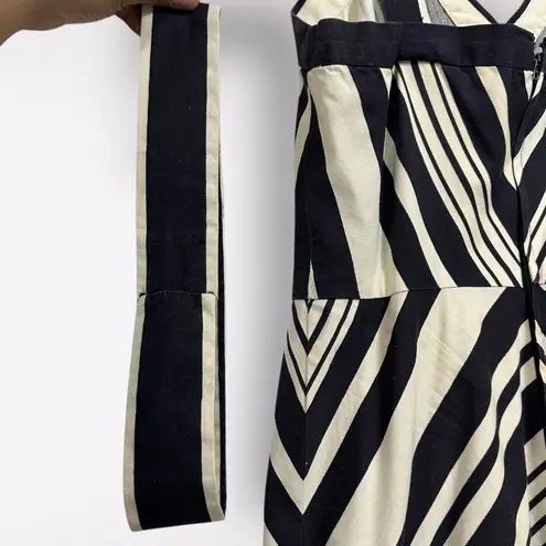 VTG 70s Eleanor Brenner ILGWU Dress Jacket 2 Piece 3/4 Striped Belt Posh Preppy Black Size 6