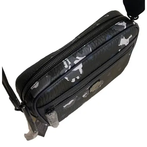 MCM NEW Small Aren Visetos Leather Crossbody Bag