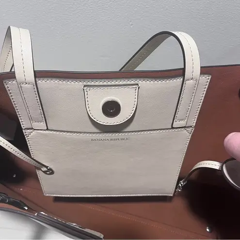 Banana Republic  Cream Tote Bag - NWT