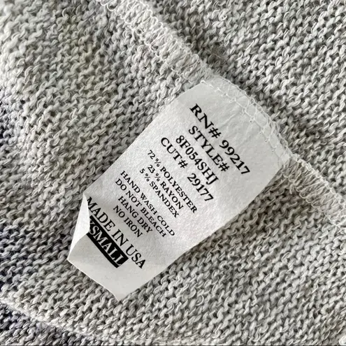 Moa Moa Womens USA Made Tribal Printed Lightweight Hooded Cardigan Sweater XS