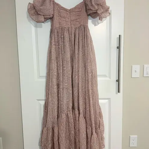 Joyfolie NWT Pink Textured Floral High