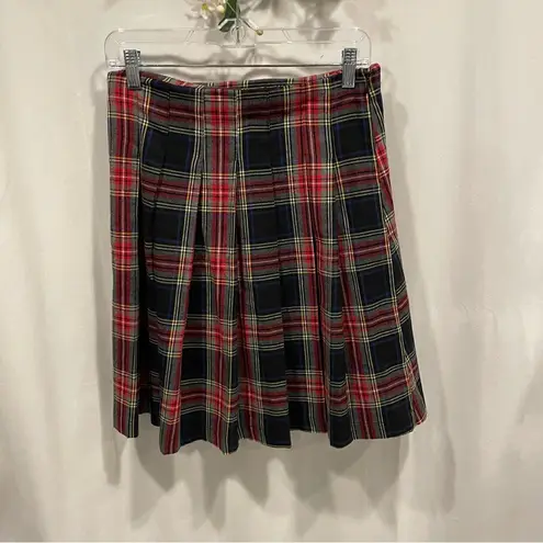 Cute pleated skirt faux wrap black buckle Piccola Ludo school girl Y2K Brittany