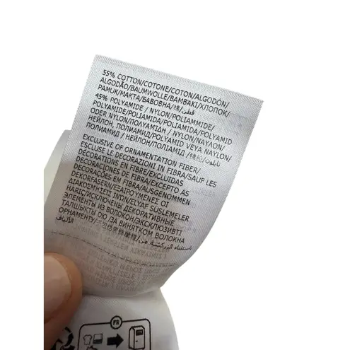 Moncler Monogram Drawstring Shorts in Beige NWT Women’s Sz. S