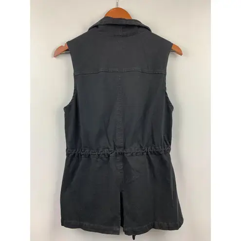 Lysse Womens Black Sleeveless Vest Jacket M