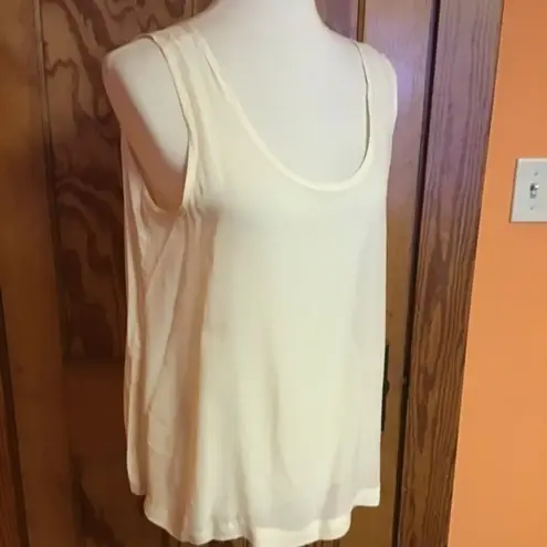 Sue Wong Vintage designer sheer oversized tank top