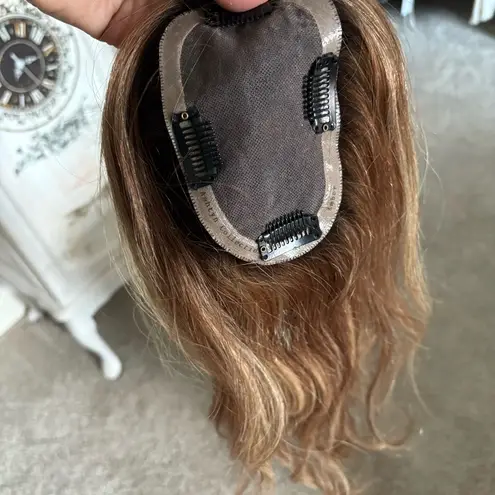 The Lauren Ashton Collection Amber Light Volume Hair Topper Brown