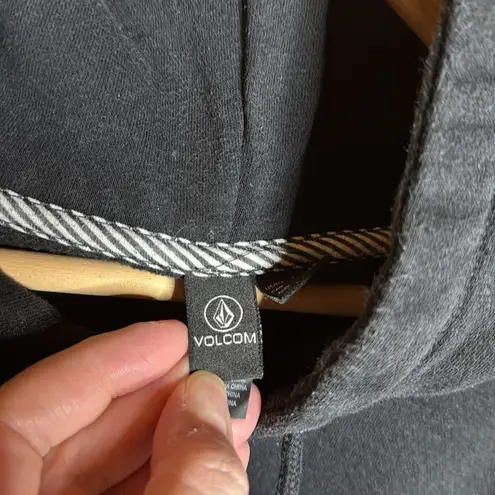 Volcom  Truly Stokin Hoodie - Black Combo Size Large - Image 4