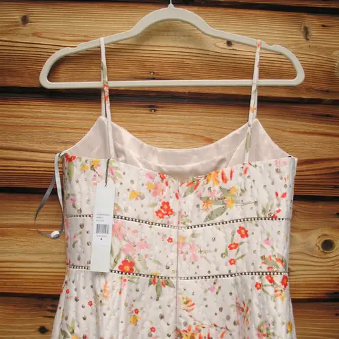 Monique Lhuillier Wildflower Jacquard Mermaid Gown Dress