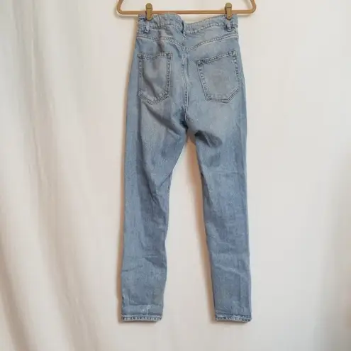 Sandro Paris high rise ankle Star Jeans Blue Size 27