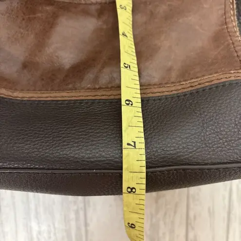 The Sak Womens Hobo Patchwork Leather Bag EUC