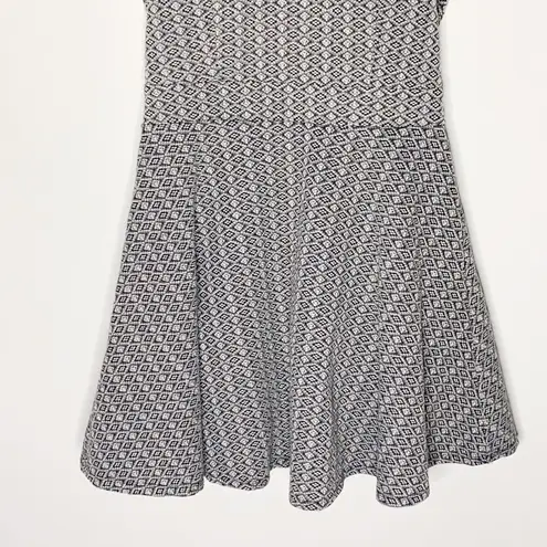 Emerald Sundae  geo print fit and flare dress size S