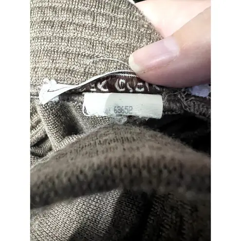 Marc D'alcy Maxi Skirt Women's S/M Modest Contouring Long Neutral Office Comfort Brown Size M