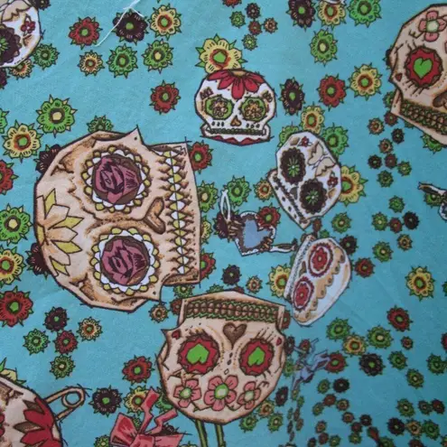 Hell Bunny Calvera Day of the Dead Floral Sugar Skull Dress