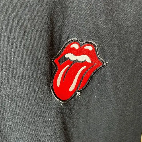 Urban Outfitters The Rolling Stones T Shirt Gray Small S Rock Metal Music Patch Tee Cotton