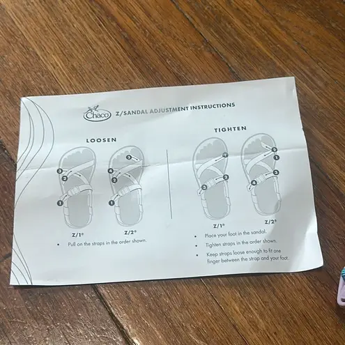 Chacos Chaco Z/2 Women’s Hiking Sandals, Mountain Print, Sz 10