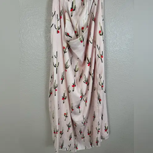 Viral Dolce Vita Campbell Dress in Pink Cactus Print size Large $180