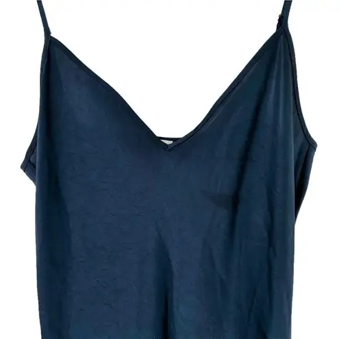 NEW/NWT Wilfred Only Total Eclipse Navy Blue Slip Dress Size Large Aritzia