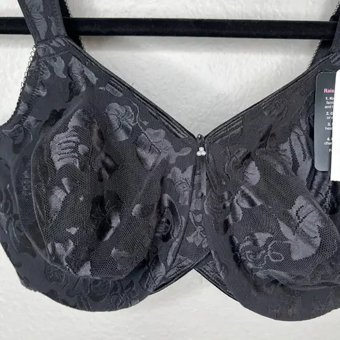 Wacoal Womens Black Awareness Underwire Full Coverage Bra 36DDD 85567